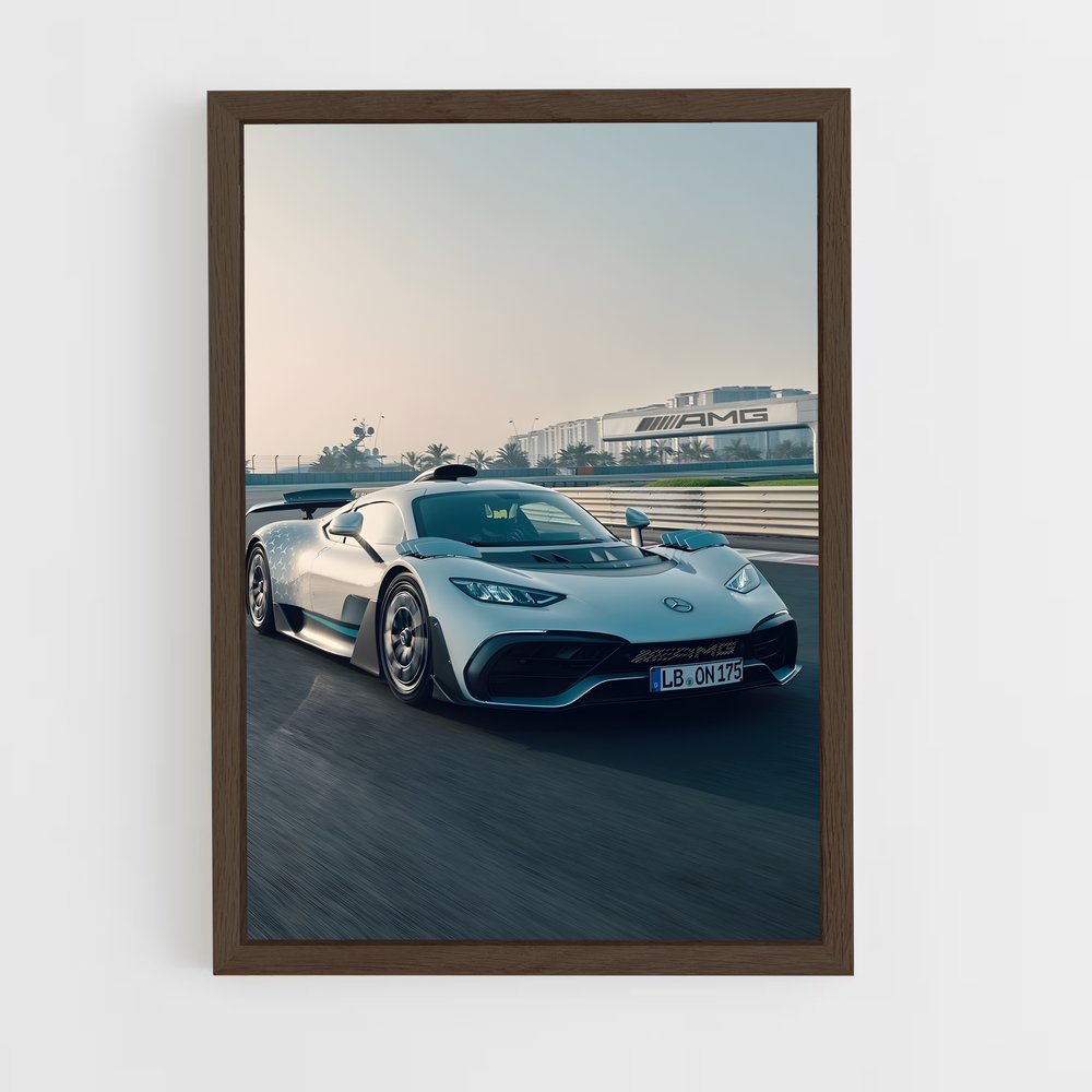 Poster Amg One Éclatant – affiche Mercedes (vue 5)